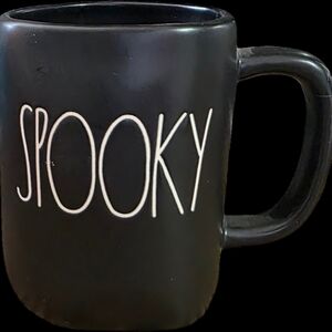 Rae Dunn Black 'Spooky' Ceramic Mug - Home Dining